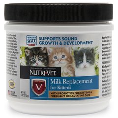 Nutri-Vet Kitten Milk Заменитель кошачьего молока для котят, 170 г